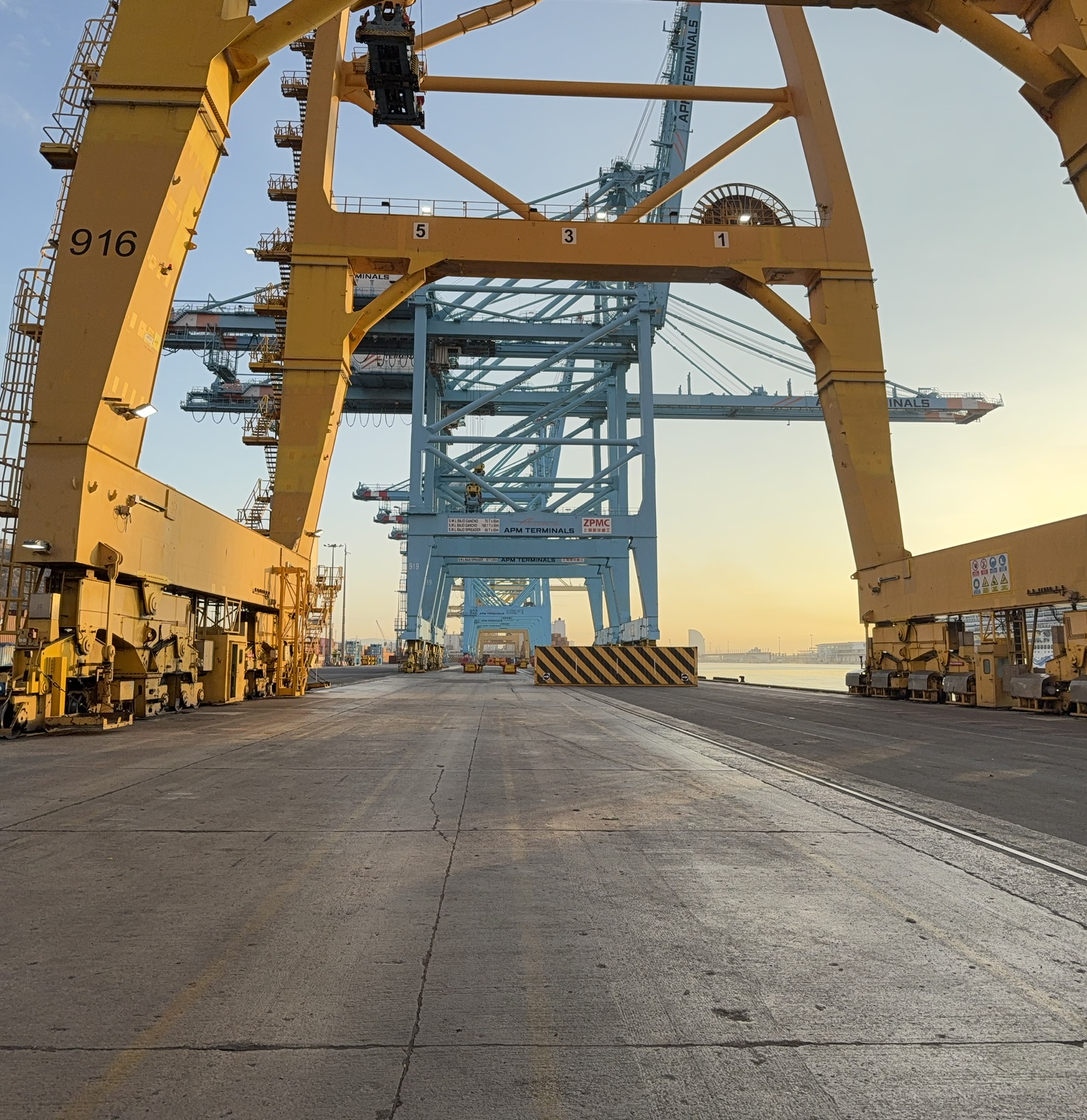 Port asset integrity engineering environment in maritime terminal operations